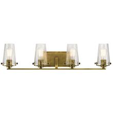 Kichler 45298NBR - Alton 4 Light Vanity Light Natural Brass