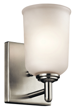 Kichler 45572NI - Shailene 1 Light Wall Sconce Brushed Nickel