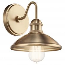 Kichler 45943CPZ - Clyde 1 Light Wall Sconce Champagne Bronze