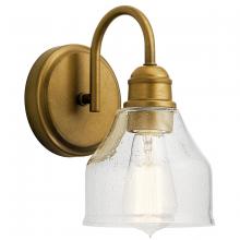 Kichler 45971NBR - Avery 1 Light Wall Sconce Natural Brass