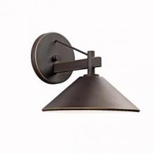 Kichler 49060OZ - Ripley 9" 1 Light Outdoor Wall Light in Olde Bronze