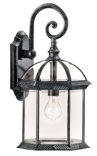 Kichler 49186BK - Barrie 18.75" 1 Light Wall Light Black
