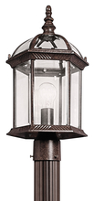 Kichler 49187TZ - Barrie 1 Light Post Mount Tannery Bronze