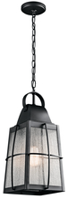 Kichler 49556BKT - Tolerand 1 Light Pendant Textured Black