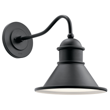 Kichler 49776BK - Northland 16.75" 1 Light Outdoor Wall Light in Black