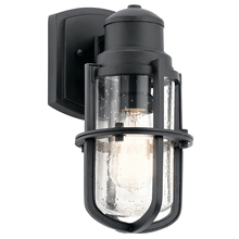 Kichler 49857BKT - Suri 11" 1 Light Wall Lantern Textured Black