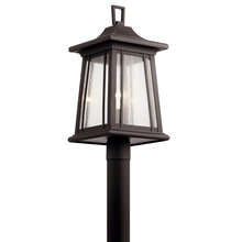 Kichler 49911RZ - Taden 21.5" 1 Light Post Light Rubbed Bronze