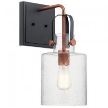 Kichler 52036ACO - Kitner 16.5" 1 Light Wall Sconce Antique Copper