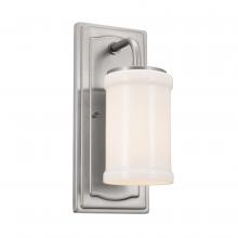 Kichler 52454CLP - Vetivene 12" 1 Light Wall Sconce Classic Pewter