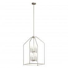 Kichler 52723NI - Madden 36" 8 Light Foyer Pendant in Brushed Nickel