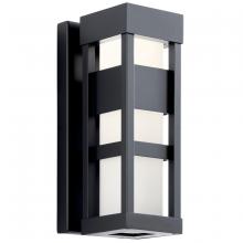 Kichler 59035BKLED - Ryler LED 3000K 12" Wall Light Textured Black
