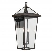 Kichler 59127OZ - Regence 26 inch 2 Light Outdoor Wall Light with Clear Glass in Olde Bronze