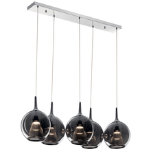 Kichler 84154 - Zin 5 Light Linear Pendant Cluster Chrome