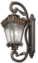 Kichler 9360LD - Tournai 46" 4 Light Outdoor Wall Light with Clear Seeded Glass in Londonderry