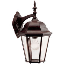 Kichler 9655TZ - Madison 17" 1 Light Wall Light with Clear Beveled Glass in Tannery Bronze