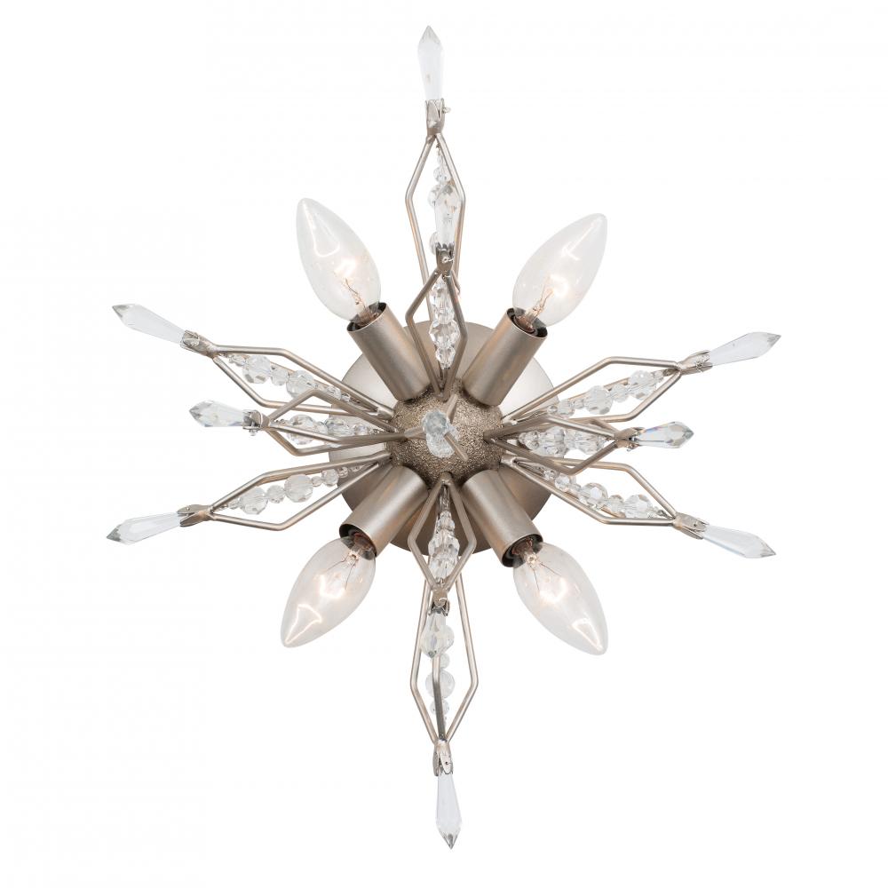 Orbital 4-Lt Sconce - Gold Dust