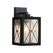 Artcraft AC8831MB - Cameron 1 Light Outdoor Wall Sconce 15", Mango