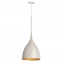Maxim 10912WTGLD - Fleur-Single Pendant