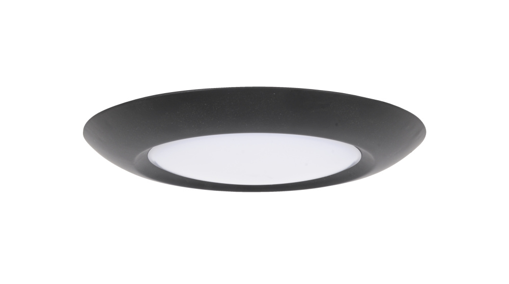 Slim Line 1 Light 11" LED Flushmount in Flat Black