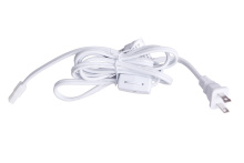 Craftmade CPK11-PG6-W - 6'  Under Cabinet Puck Cord and Plug in White