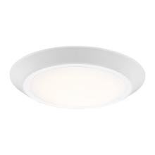 Quoizel VRG1608W - Verge Integrated LED White Lustre Flush Mount Light