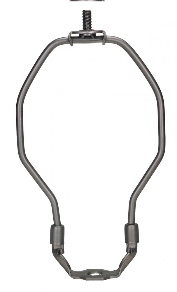 Clip-On Shade; Beige Shantung Bell; 3" Top; 4" Bottom; 4" Side