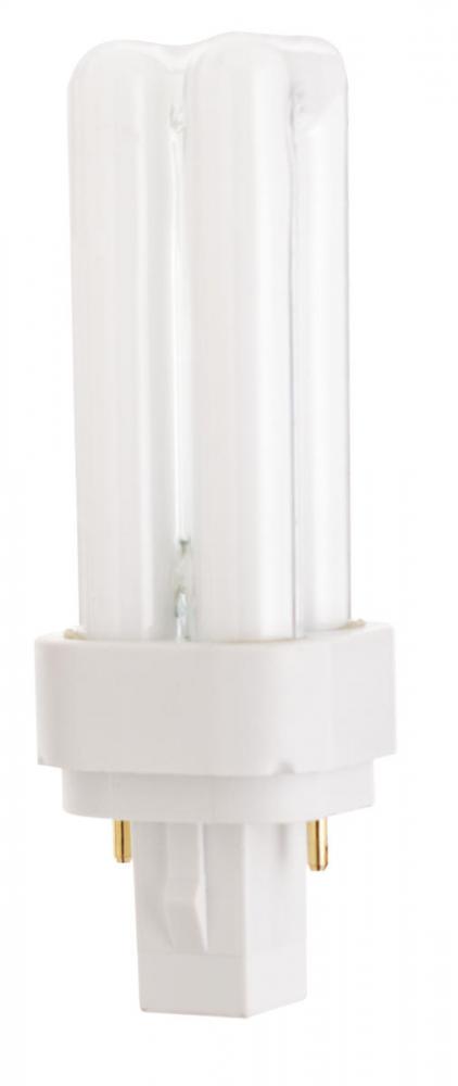 9 Watt; pin-based Compact Fluorescent; 2700K; 82 CRI; G23-2 base; Shatter Proof