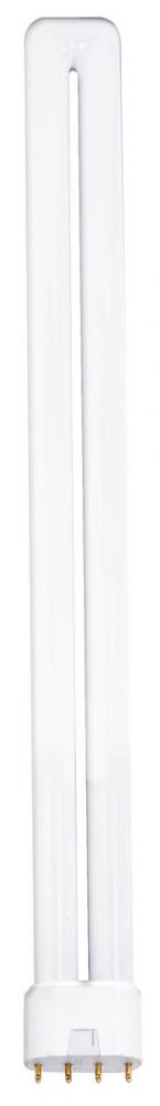 36 Watt; pin-based Compact Fluorescent; 3500K; 82 CRI; 2G11 base; Shatter Proof