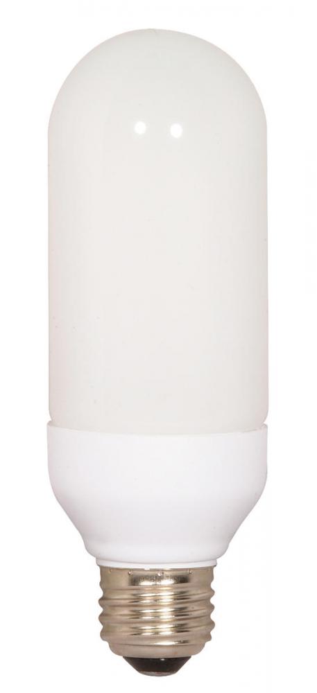 15 Watt; Bullet Compact Fluorescent; 2700K; 82 CRI; Medium base; 120 Volt; Shatter Proof