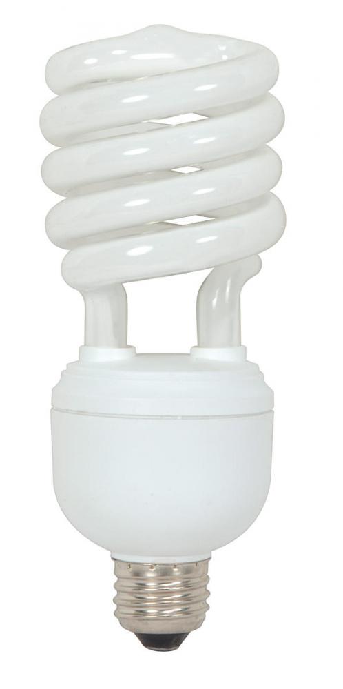 32 Watt; Hi-Pro Spiral Compact Fluorescent; 4100K; 85 CRI; Medium base; 277 Volt; Shatter Proof