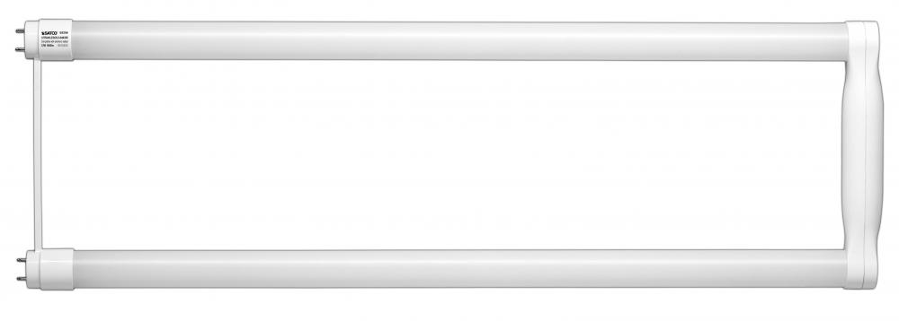 12 Watt T8 U-Bend LED; 50000 Average rated hours; Medium bi-pin base; 1800 Lumens; 4000K; Shatter