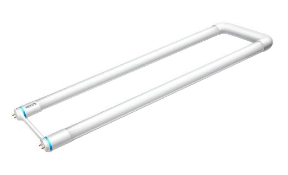 16.5 Watt T8 U-Bend LED; 50000 Average rated hours; Medium bi-pin base; 2100 Lumens; 4000K