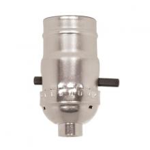 Satco Products Inc. 80/1666 - On-Off Push Thru Socket; Quick Wire; 1/8 IPS; Less Set Screw