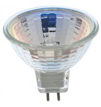 Satco Products Inc. E/BAB/FG - 20 Watt; Halogen; MR16; BAB; 2000 Average rated hours; 790 Lumens; Miniature 2 Pin Round base; 12