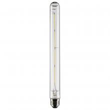 Satco Products Inc. S21359 - 8 Watt T9 LED Filament; Clear; Medium base; 90 CRI; 3000K; 120 Volt