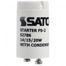 Satco Products Inc. S2786 - FS/2 Starter with condensor; 14, 15, 20W