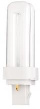 Satco Products Inc. S6717/TF - 13 Watt; pin-based Compact Fluorescent; 2700K; 82 CRI; GX23-2 base; Shatter Proof
