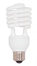 Satco Products Inc. S7235/TF - 20 Watt; Mini Spiral Compact Fluorescent; 4100K; 82 CRI; Medium base; 120 Volt; Shatter Proof