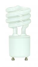 Satco Products Inc. S8208/TF - 13 Watt; Mini Spiral Compact Fluorescent; 4100K; 82 CRI; GU24 base; 120 Volt; Shatter Proof