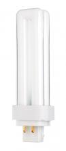 Satco Products Inc. S8331/TF - 13 Watt; pin-based Compact Fluorescent; 3500K; 82 CRI; G24Q-1 (4-Pin) base; Shatter Proof