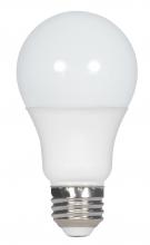 Satco Products Inc. S9833/TF - 5 Watt; A19 LED; 4000K; Medium base; 220 deg. Beam Angle; 120 Volt; Shatter Proof