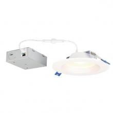 Westinghouse 5238000 - 15W Deep Baffle Recessed LED Downlight with Color Temperature Selection 5-6 in. Dimmable