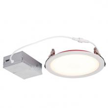 Westinghouse 5312000 - 15W Fire-Rated Slim Recessed LED Downlight Color Temperature Selection 6 in. Dimmable