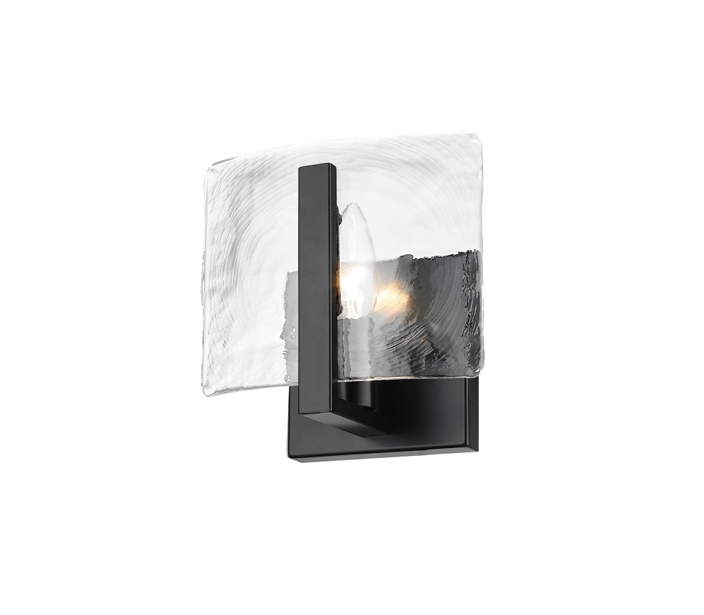 Golden Lighting Aenon 1-light Wall Sconce in Matte Black