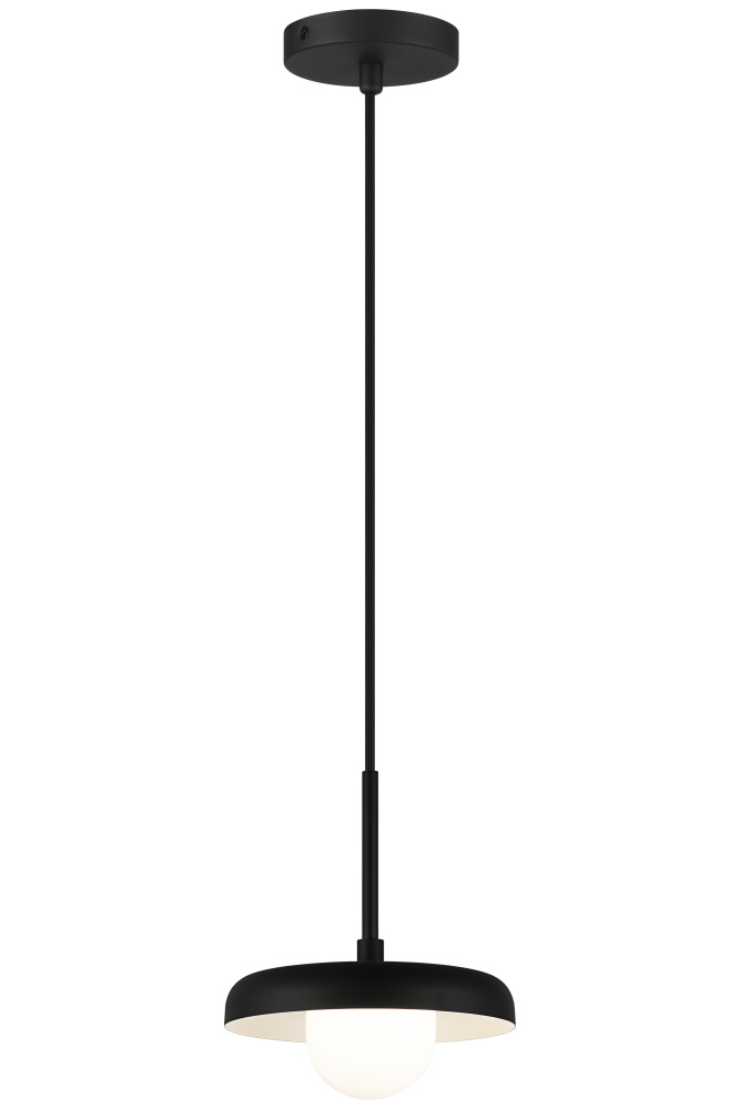 Creston Matte Black Pendant