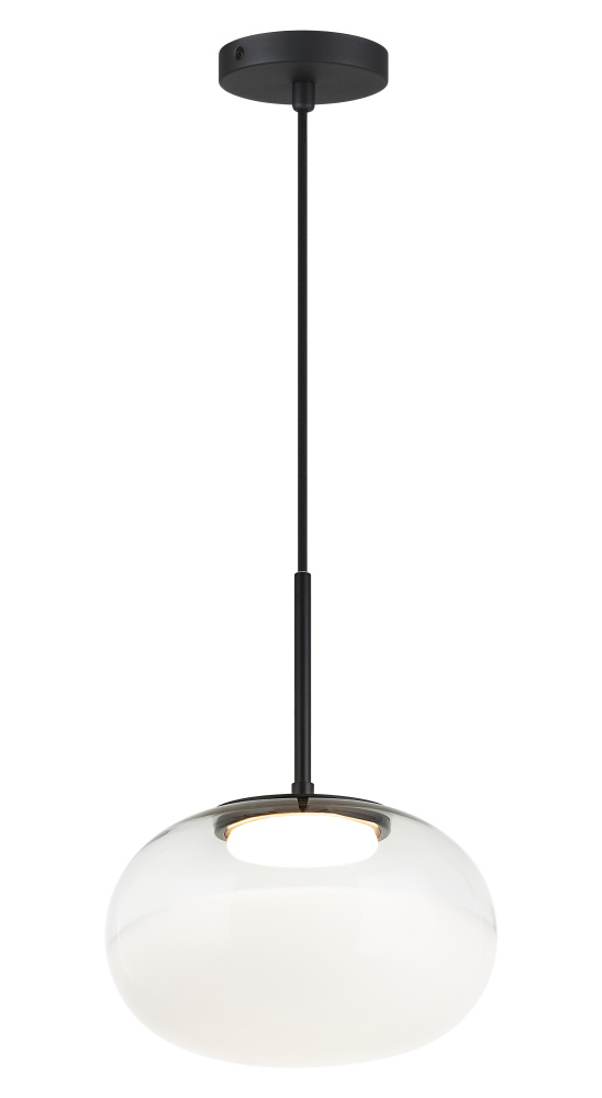Jayce Matte Black Pendant