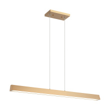 Matteo Lighting C64933AG - Isosceles Aged Gold Brass Chandelier