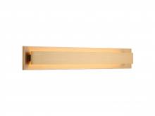 Matteo Lighting S11125AG - Baretta Aged Gold Brass Outdoor Lighting