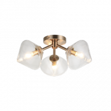 Matteo Lighting X81743AGCL - Novo Aged Gold Brass Ceiling Mount