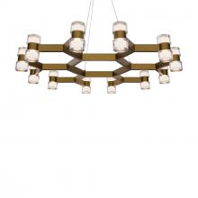 Modern Forms US Online PD-4536-BK - Dashe Chandelier Light